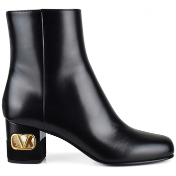 Chaussures Femme Bottes T-SHIRT Valentino Bottines Heritage Noir