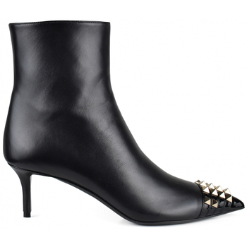 Chaussures Femme Bottes 10K Valentino Bottines Rockstud Noir