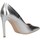 Chaussures Femme Sandales et Nu-pieds Francescomilano 010-01G Escarpins Femme Silver A10 01A Argenté