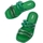 Chaussures Femme Sandales et Nu-pieds Melissa Airbubble Slide - Green/Transp Green Vert