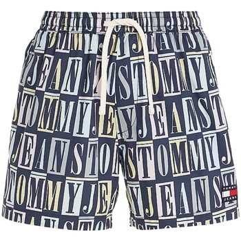 Vêtements Homme Maillots / Shorts de bain Tommy Jeans Short de plage Homme  Ref 59703 Multi Multicolore