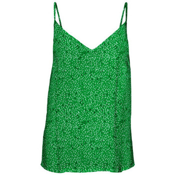 Vêtements Femme T-shirts manches courtes Vero Moda VMEASY SINGLET V-NECK TOP - BRIGHT GREEN / EVI - XS Multicolore