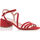 Chaussures Femme Sandales et Nu-pieds Les fées de Bengale Sandales / nu-pieds Femme Rouge Rouge