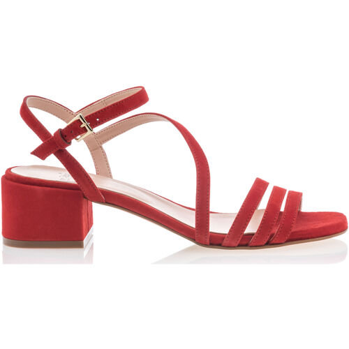 Chaussures Femme Mules / Sabots Femme Jaune Les fées de Bengale Sandales / nu-pieds Femme Rouge Rouge