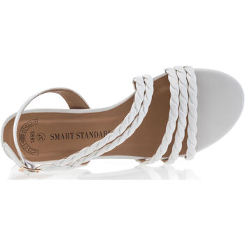 Smart Standard Sandales / nu-pieds Femme Blanc Blanc
