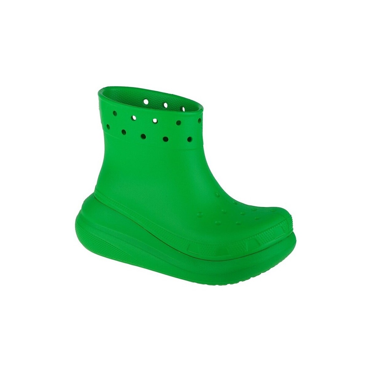 Chaussures Femme Bottes de pluie Crocs Classic Crush Vert