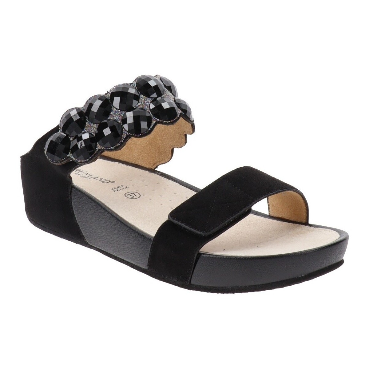 Chaussures Femme Sandales et Nu-pieds Grunland CI3161 Noir