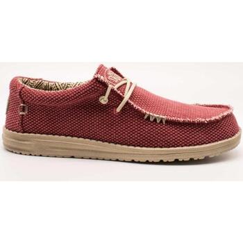 Chaussures Homme Baskets basses HEY DUDE  Rouge