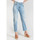 Vêtements Femme Jeans Le Temps des Cerises Basic 400/17 mom taille haute 7/8ème jeans destroy bleu Bleu
