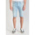 Vêtements Homme Shorts / Bermudas Le Temps des Cerises Bermuda laredo en jeans bleu clair délavé Bleu