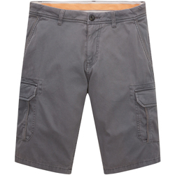 Vêtements Homme Shorts / Bermudas Tom Tailor Short coton cargo Gris