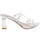 Chaussures Femme Oreillers / Traversins Laura Vita Nu-pieds talon stiletto Blanc