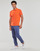 Vêtements Homme Polos manches courtes Polo Ralph Lauren POLO AJUSTE DROIT EN COTON BASIC MESH Orange