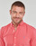 Vêtements Homme Chemises manches longues Missoni striped polo T-shirt CHEMISE AJUSTEE SLIM FIT EN OXFORD LEGER Rouge