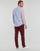 Vêtements Homme Chemises manches longues Polo Ralph Lauren CHEMISE COUPE DROITE EN OXFORD Bleu / Rouge / Blanc