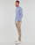 Vêtements Homme Chemises manches longues Polo Ralph Lauren CHEMISE COUPE DROITE EN OXFORD Bleu / Blanc