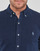 Vêtements Homme Chemises manches longues Polo Ralph Lauren CHEMISE AJUSTEE COL BOUTONNE EN POLO FEATHERWEIGHT Marine