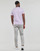 Vêtements Homme T-shirts manches courtes Polo Ralph Lauren T-SHIRT AJUSTE EN COTON Mauve