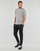 Vêtements Homme T-shirts manches courtes Polo Ralph Lauren T-SHIRT AJUSTE EN COTON Gris chiné
