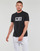 Vêtements Homme T-shirts manches courtes Polo Ralph Lauren T-SHIRT AJUSTE EN COTON LOGO POLO RALPH LAUREN Noir