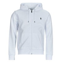 Vêtements Homme Sweats Polo Ralph Lauren SWEATSHIRT ZIPPE EN DOUBLE KNIT TECH Blanc / White