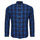 Vêtements Homme Chemises manches longues Polo Ralph Lauren CHEMISE COUPE DROITE EN FLANELLE Bleu / Noir