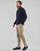 Vêtements Homme Gilets / Cardigans Polo Ralph Lauren PULL DEMI ZIP EN COTON TEXTURE Marine