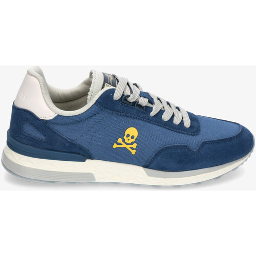 Chaussures Homme Baskets mode Scalpers HARRY SNEAKERS Bleu