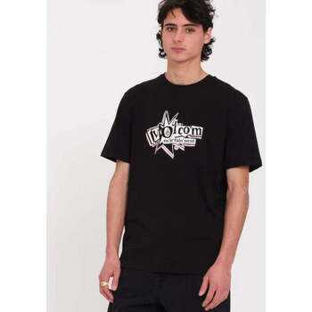 Vêtements Homme T-shirts manches courtes Volcom Camiseta  V Entertainment Basic Black Noir