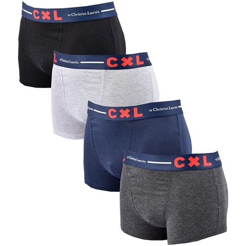 Sous-vêtements Homme Boxers Christian Lacroix Pack de 4 CXL1490 Multicolore
