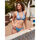 Vêtements Femme Maillots de bain séparables Lisca Bas maillot slip de bain à nouettes Queensland Violet