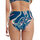 Vêtements Femme Maillots de bain séparables Lisca Bas maillot slip de bain taille haute côtés réglables Bleu