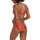 Vêtements Femme Maillots de bain séparables Lisca Bas maillot slip de bain taille haute Jordan Marron