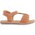 Chaussures Fille Sandales et Nu-pieds Mod'8 Sandale Plate Cuir  Cloonimals Orange
