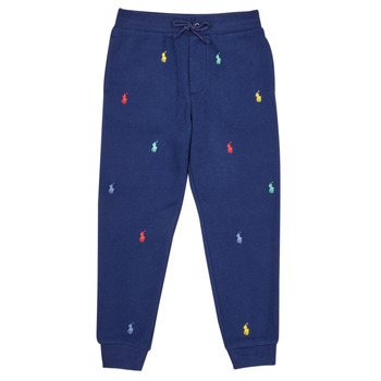 Vêtements Garçon Pantalons de survêtement Polo Ralph Lauren PO PANT-PANTS-ATHLETIC Marine / Multicolore