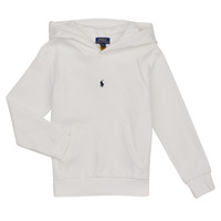 Vêtements Garçon Sweats Polo Ralph Lauren LS HOODIE M2-KNIT SHIRTS-SWEATSHIRT Blanc