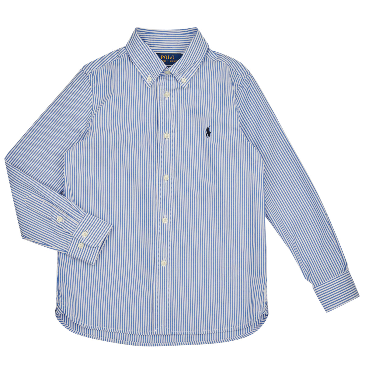 Vêtements Garçon Chemises manches longues nike matchup stripe polo shirt black white SLIM FIT-TOPS-SHIRT Bleu / Blanc