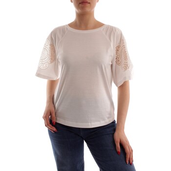 Vêtements Femme T-shirts manches courtes Max Mara ARMENIA Blanc