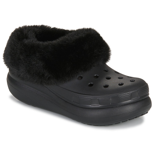 Chaussures Femme Sabots Crocs closer Furever Crush Noir