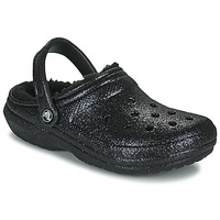 Chaussures Femme Sabots Crocs Classic Glitter Lined Clog Noir