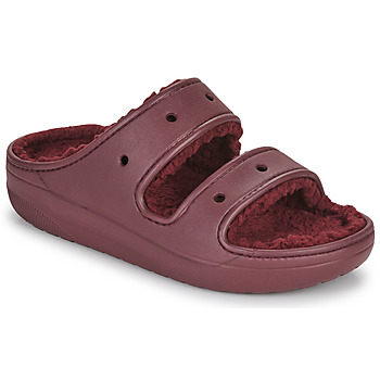 Chaussures Femme Mules Crocs slapky crocs crocsfl minnie mouse lnd clg k 205954 pink lemonade Bordeaux