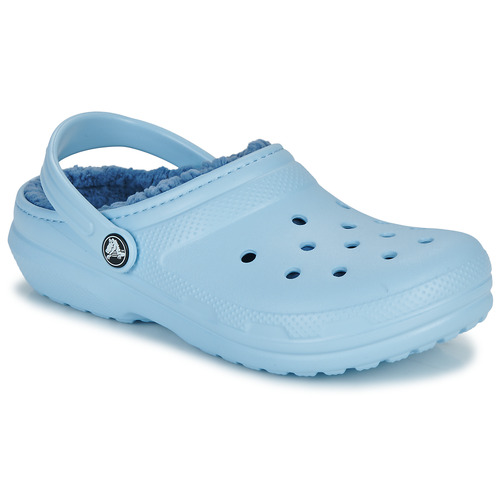 Chaussures Enfant Sabots bikini Crocs Classic Lined Clog K Bleu