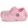 Chaussures Fille Sabots Crocs Classic Lined Glitter Clog T Rose
