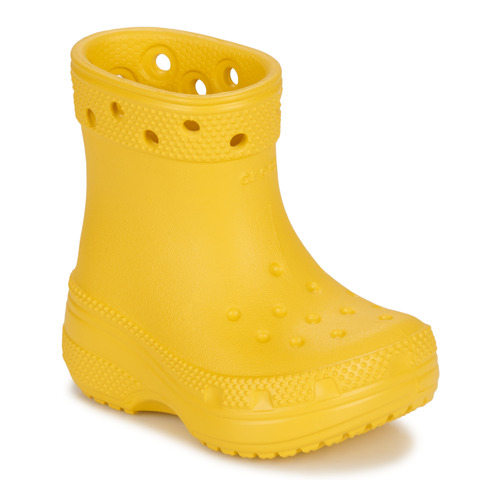Chaussures Enfant Bottes de pluie Crocs 206750-7HD Classic Boot T Jaune
