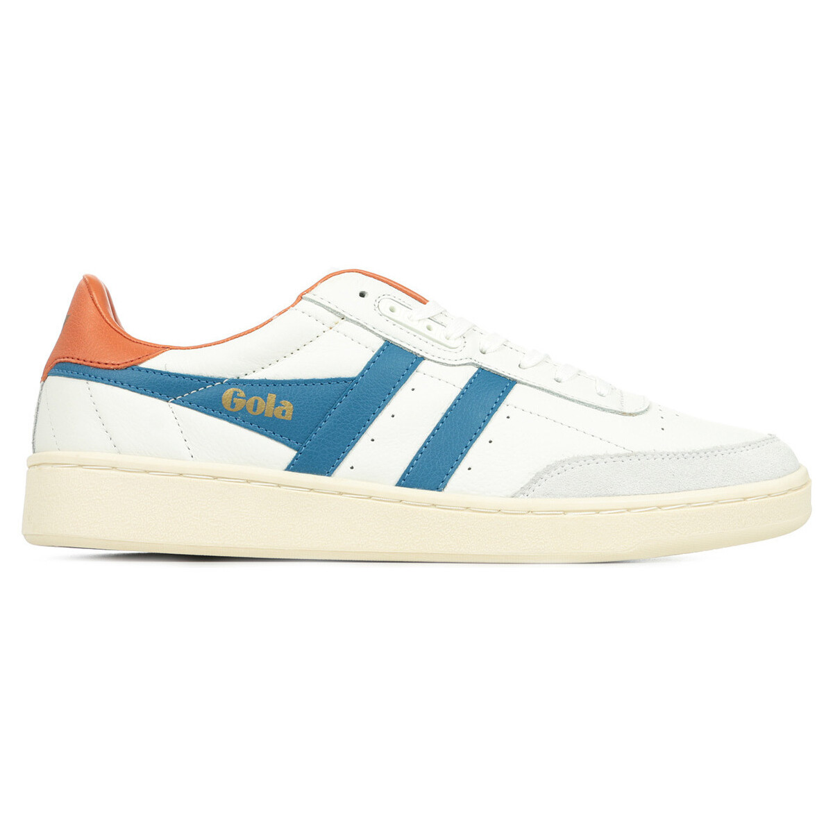 Chaussures Homme Baskets mode Gola Contact Leather Blanc