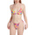 Vêtements Femme Maillots de bain séparables Lisca Bas maillot slip de bain bikini taille basse à nouettes Miami Orange