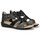 Chaussures Femme Sandales et Nu-pieds Dorking d6769 Noir