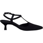 glossy-finish heeled boots Black