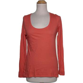 Vêtements Femme Tops / Blouses Comptoir Des Cotonniers Top Manches Longues  38 - T2 - M Orange