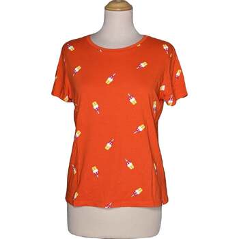 Vêtements Femme Top Manches Courtes Pimkie 34 - T0 - XS Orange